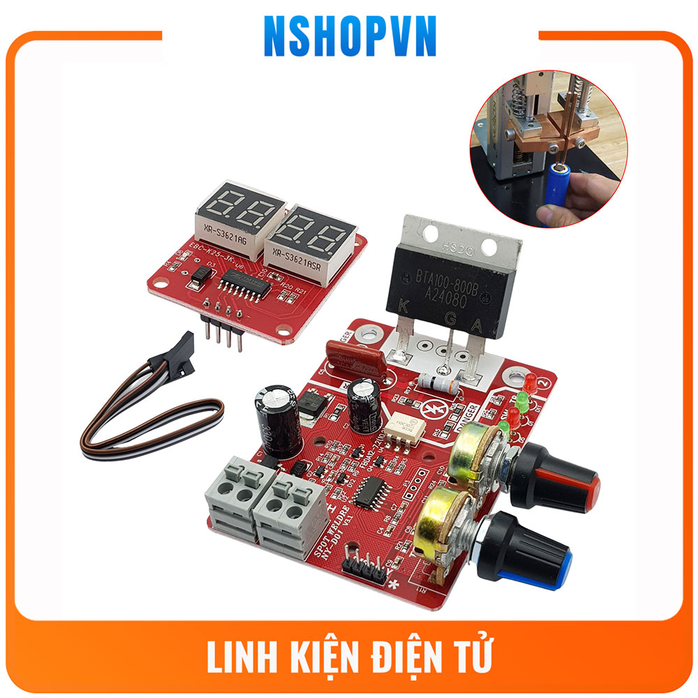 Mạch điều chỉnh hàn cell pin 100A