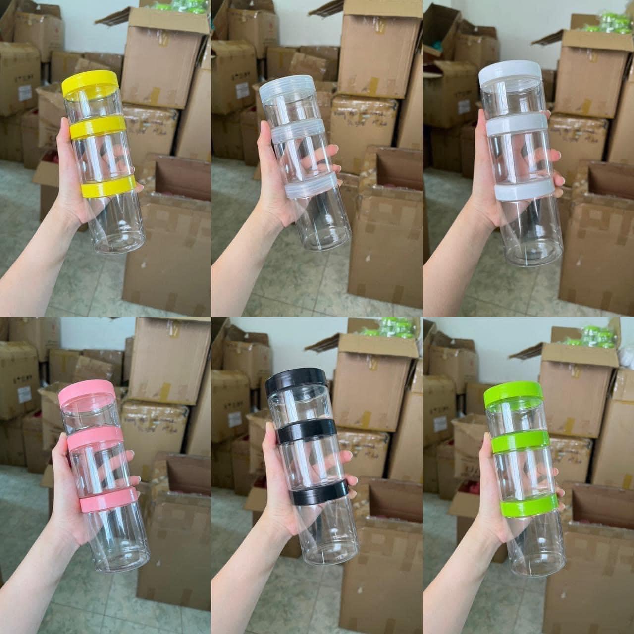 Hủ 100gr-200gr-500gr nắp đen