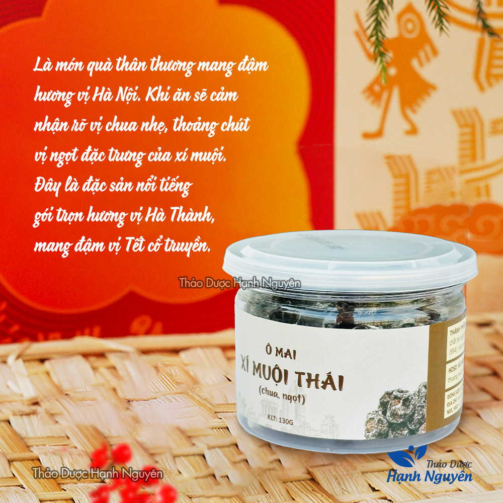 Xí muội thái ( ô mai xí muội chuẩn Thái Lan ) - Thảo dược hạnh nguyên