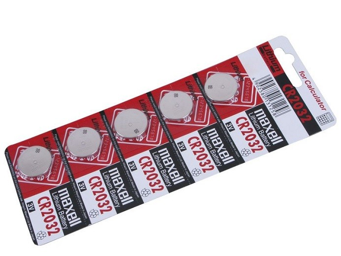 Pin CR2032 Maxell 3V Lithium vỉ gồm 5 viên