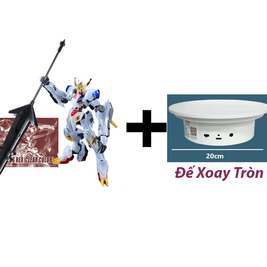 Mô hình lắp ráp hg barbatos lupus rex clear b033a