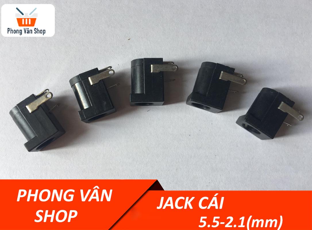 10 JACK nguồn tròn CÁI 5.5-2.1mm