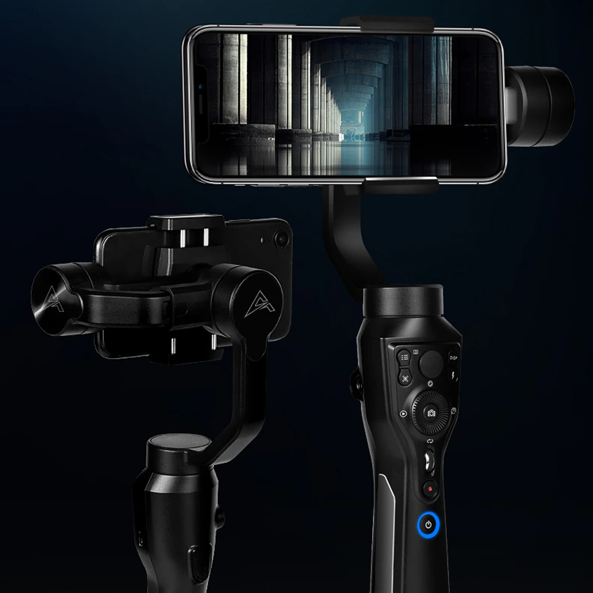 GIMBAL SMART S1 chống rung điện thoại cao cấp, chụp ảnh chuyên nghiệp, tự động cân chỉnh, thu phóng cực tốt, gimbal giá rẻ, Pin siêu trâu, bền đẹp