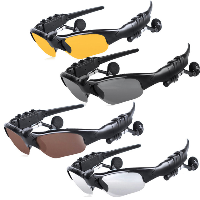 Mắt Kính Bluetooth Sport Vision V4.1 (Đen)