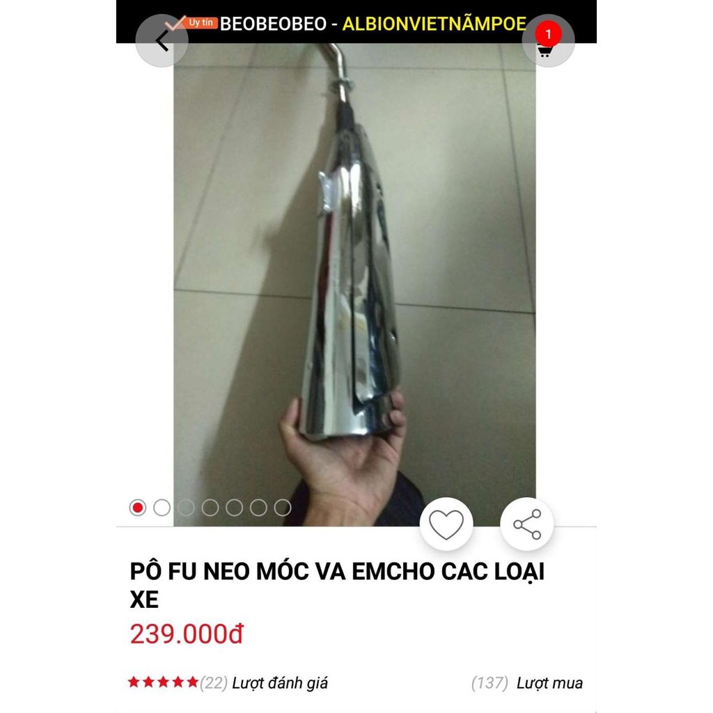 pô Future neo gắn Dream Wave(pô móc)