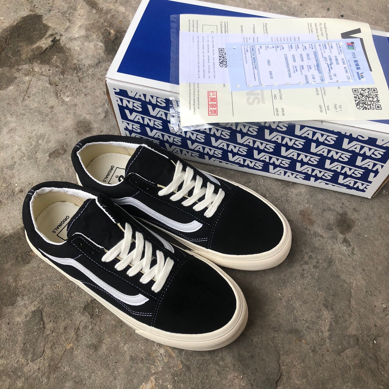 GIÀY VANS VAULT ĐEN 11(Full box + Bill)