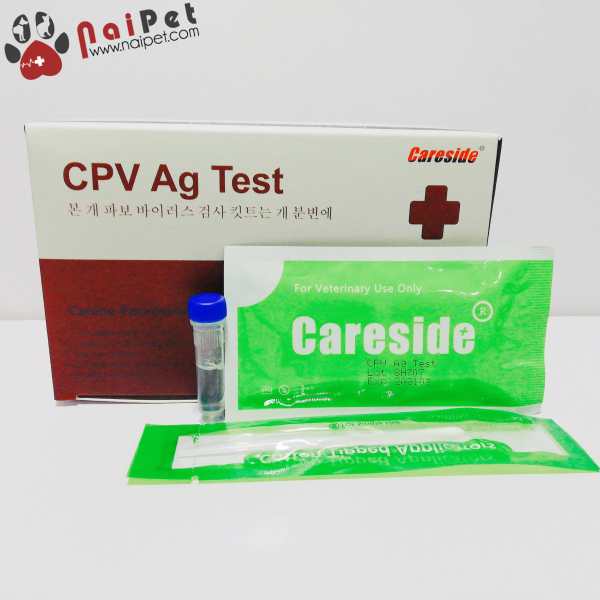 Que Test Xét Nghiệm Bệnh Care Và Parvo Ở Chó Ag Test Kit Careside Của Hàn cao cấp