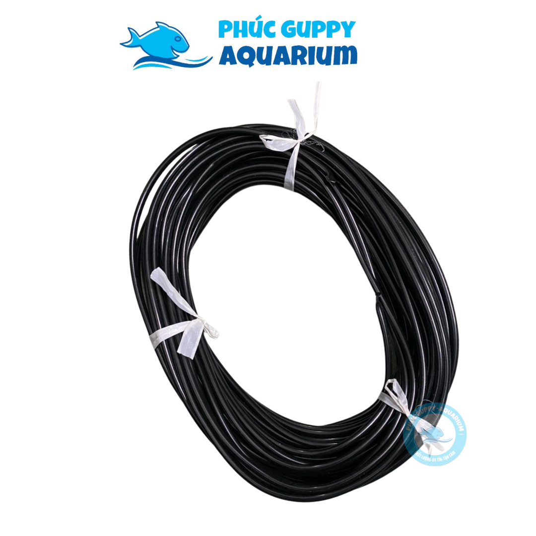Dây Sủi Khí Oxy 1m (Màu Đen Hoặc Trong Suốt)