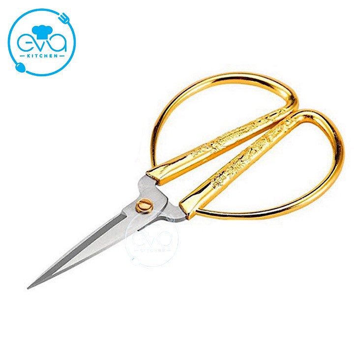 Kéo Cắt Cán Rồng Vàng Sắc Bén KM45