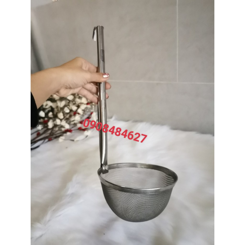 Vợt Trụng Hủ Tiếu / Trụng Bún,Phở Cán Dài