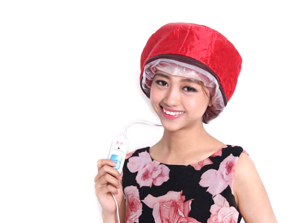 Mũ hấp tóc điện tại nhà tiện dụng (Đỏ)