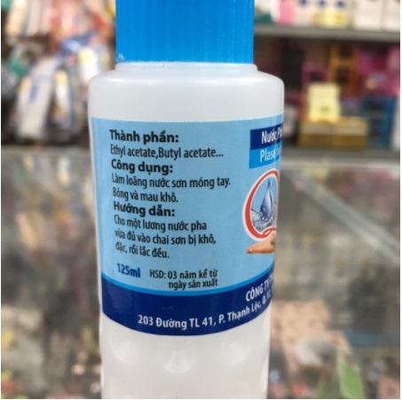 Nước pha sơn móng tay Quyên 125ml