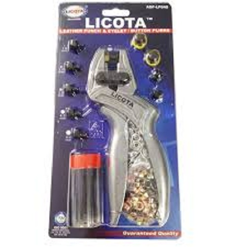 Kìm bấm lỗ dây nịt cao cấp licota - agp-lp04s