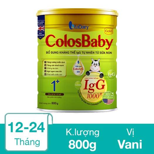 Sữa Non COLOSBABY GOLD 1+ 800G - S