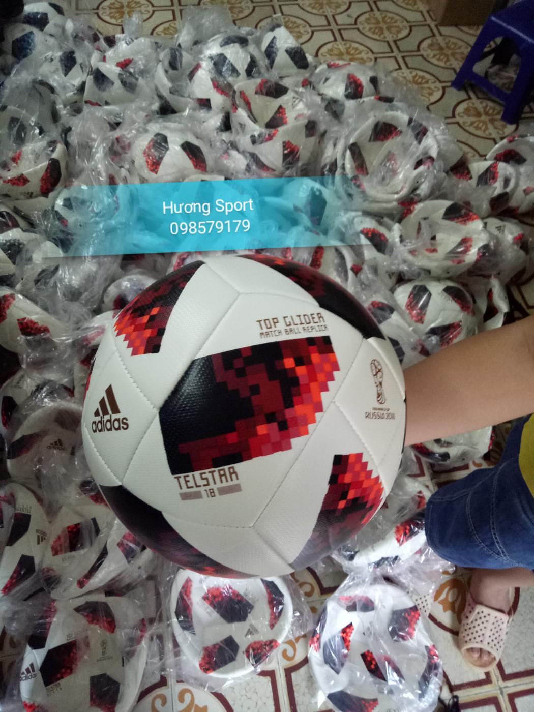 Quả bóng đá World Cup Telstar 2018 size 5 - siêu hot, siêu rẻ