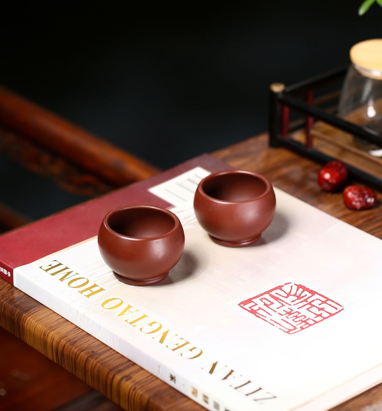 Chén Tử Sa Nghi Hưng 60 ml (Tử Chu Nê)