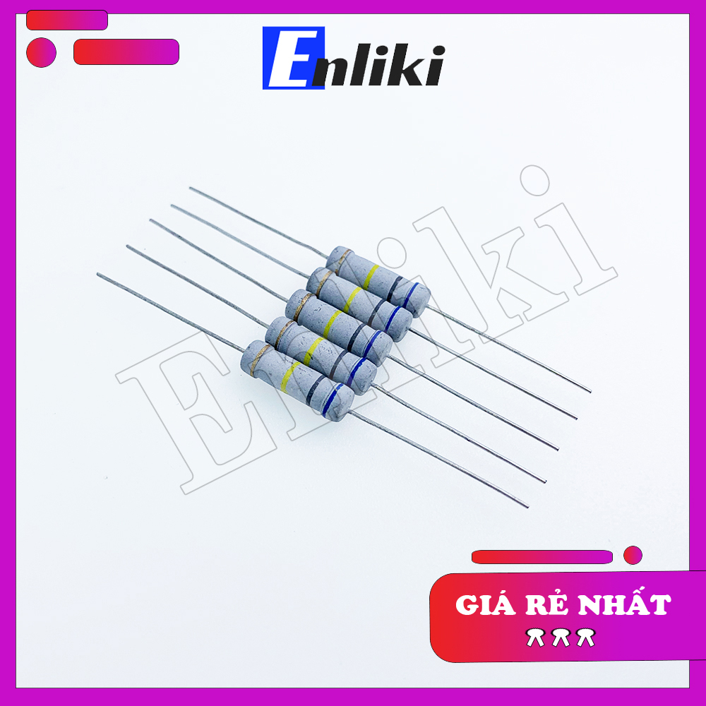 2 Chiếc Điện Trở 100 Ohm 100R Công Suất 2W 5%