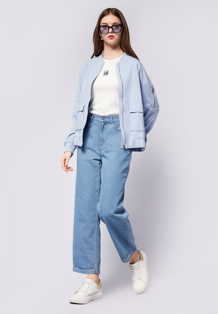 Colorbox Áo Khoác Bomber Nữ Dáng Oversize