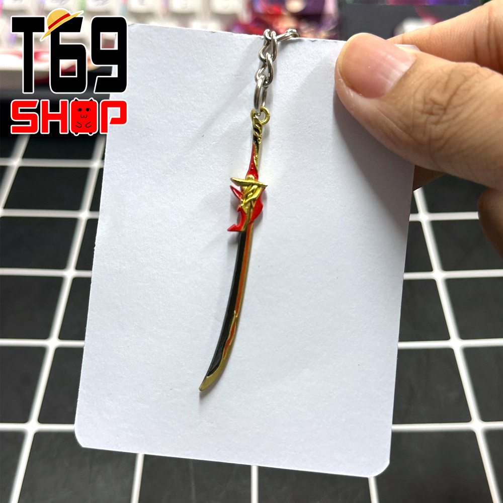 [17 mẫu] Móc khóa trang bị mini game Genshin Impact [T69 shop]
