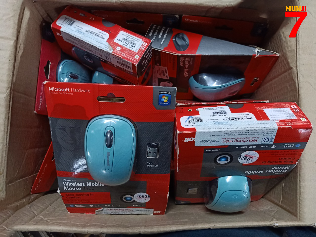 Chuột Wireless Microsoft 3500