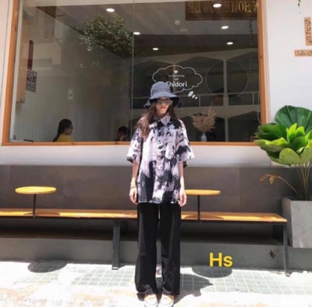 ó phông loang đen trắng hit hot