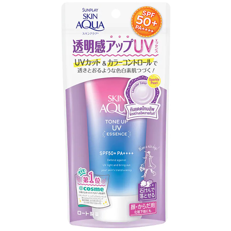 Kem chống nắng Skin Aqua xuất xứ Nhật Bản Tone Up 80g nhập khẩu