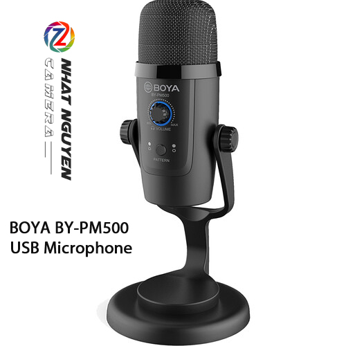 HCMMicro Boya PM500 USB Microphone IOS Android Mac Windows - Micro BY