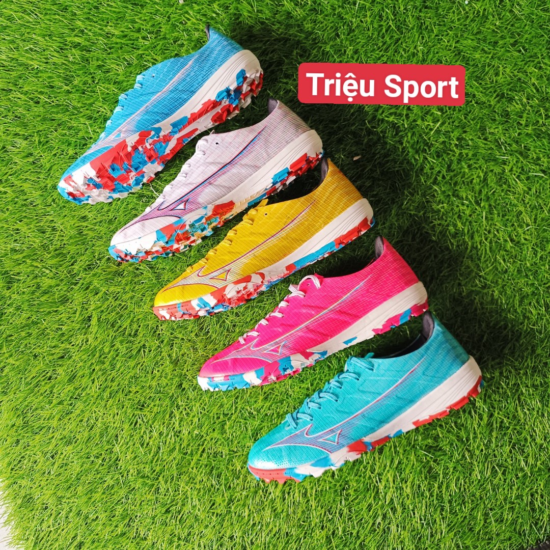 giày đá bóng mizuno alpha pro tf ( tặng Khâu đế+ tất + túi rut + hộp )