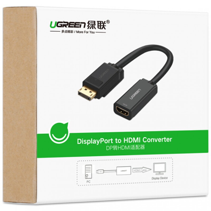 Cáp Chuyển Đổi Displayport To HDMI Ugreen 40363