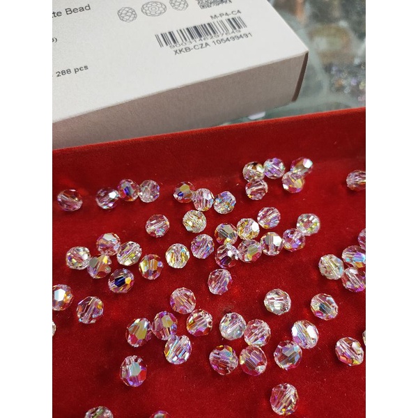 Swarovski pha lê áo hạt tròn giác lớn 6, 8,10ly - ms 5000