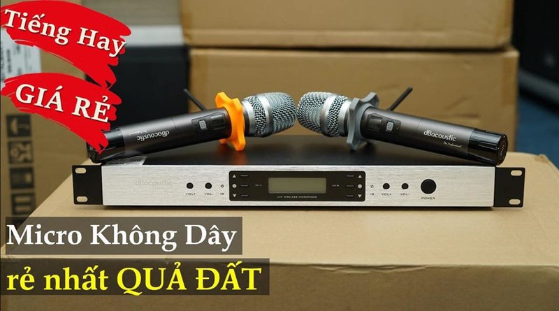MICRO KHÔNG DÂY DB ACOUSTIC DB 350 CHÍNH HÃNG