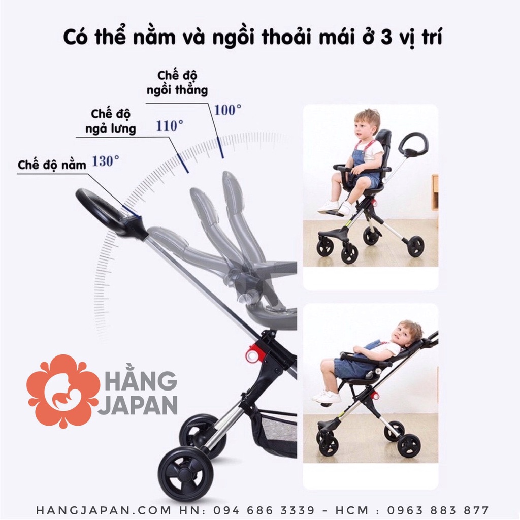 Xe đẩy đảo chiều cho bé Tomorrow Sky - Bảo Hành 12 tháng