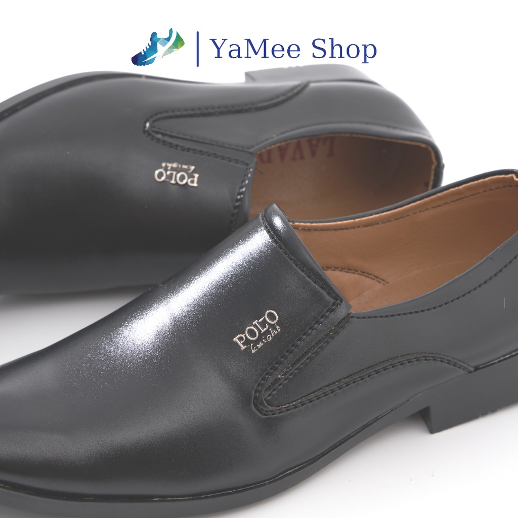 Giày công sở nam nappa cao cấp màu đen G101