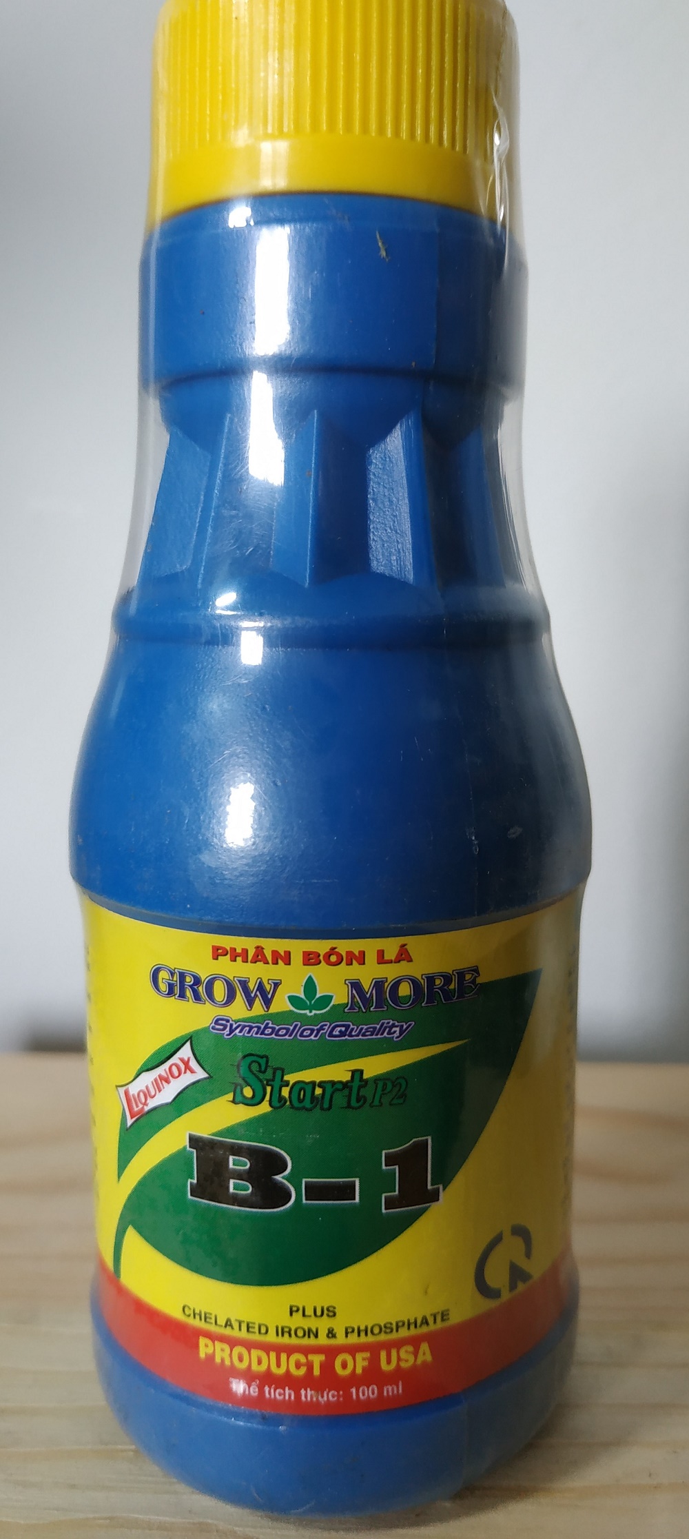 Phân bón lá vitamin b1 grow more - chai 100ml