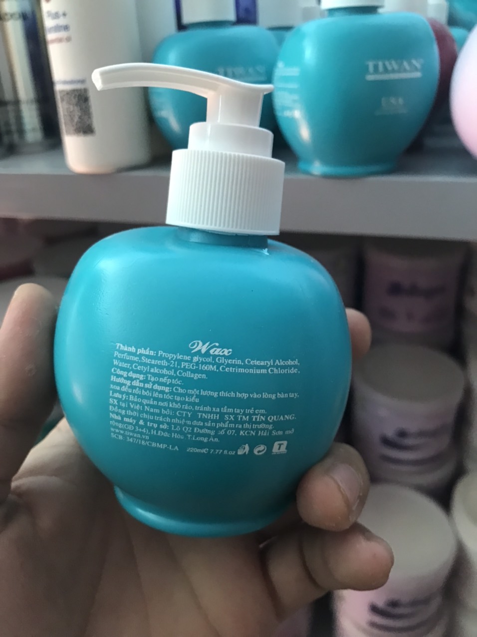 wax tạo nếp tóc TIWAN 220ml