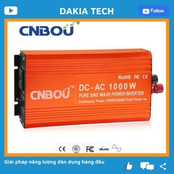 Bảng giá Inverter kích điện CNBOU 1000W 12V Phong Vũ