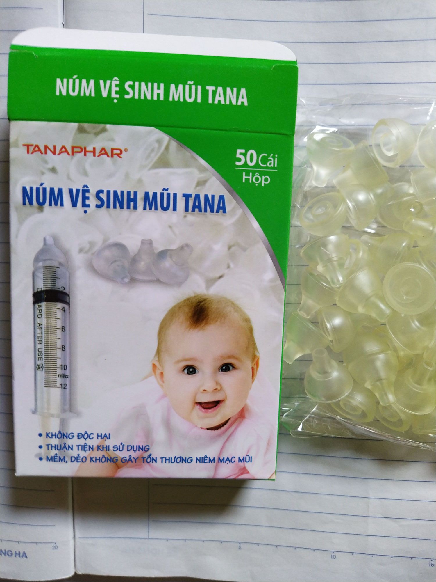 SET 5 NÚM SILICONE VỆ SINH MŨI CHO BÉ