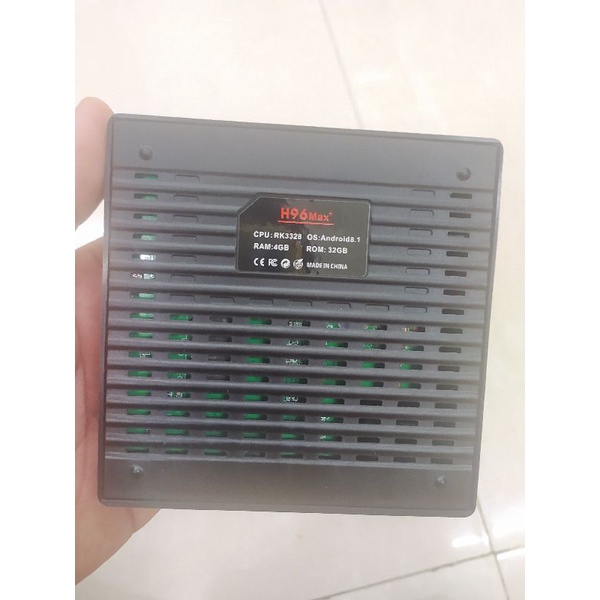 Android box H96 Max Plus H96 max+ rockchip rk3328 ram 4/32gb wifi Ac Bluetooth