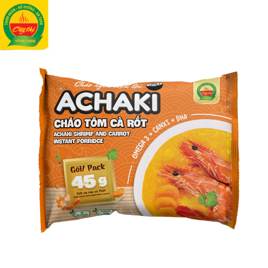 Cháo Achaki Đủ Vị Cây Thị