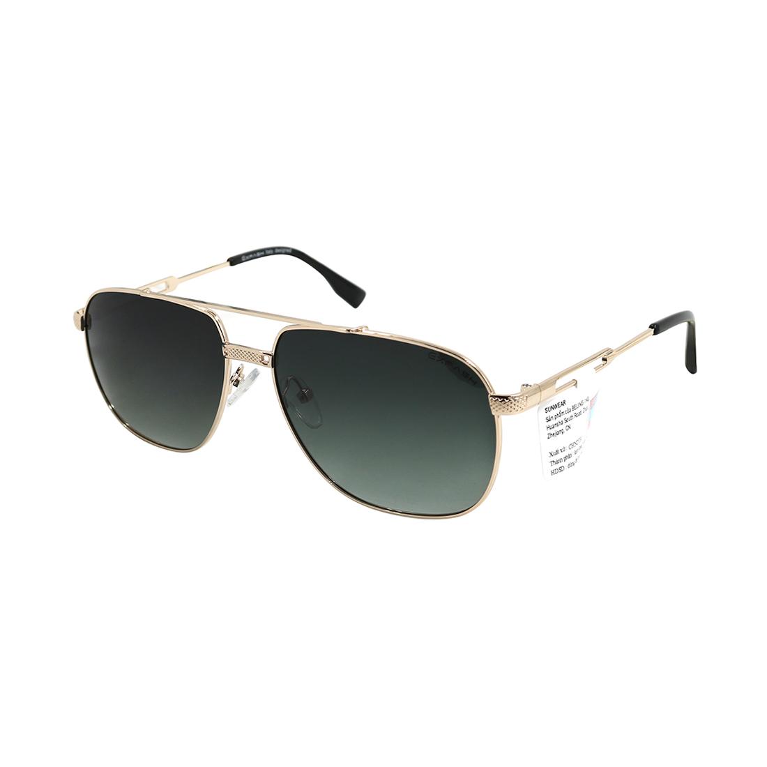 Kính mát unisex hiệu exfash ef29955 c02 tròng xám