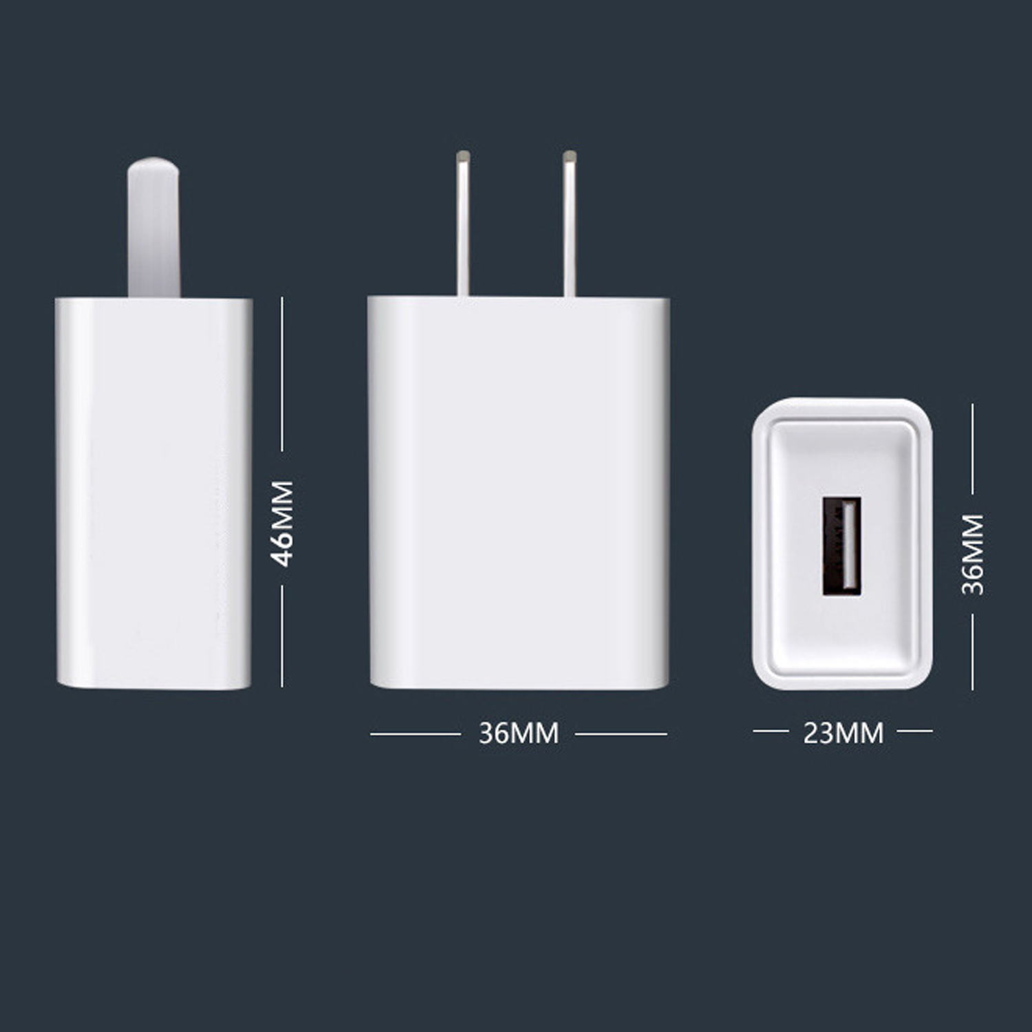 Nguồn 5V, Sạc nhanh 1 cổng USB 5V-1A - M9