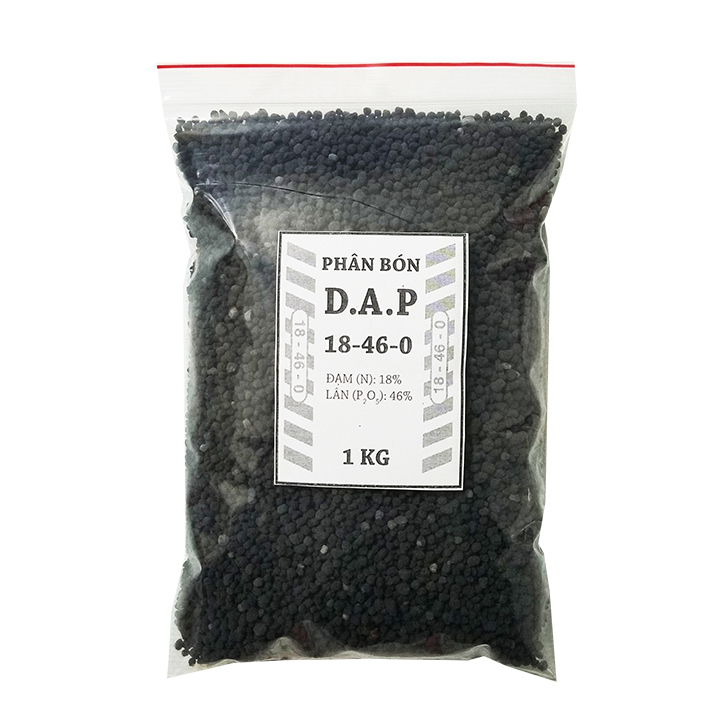 Túi 1kg Phân DAP hàn Quốc cho cây ăn trái, rau màu (gói 1kg chiết lẻ)