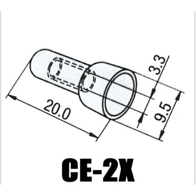 20 chiếc cút nối dây CE1-CE2-CE5 loại dày đẹp
