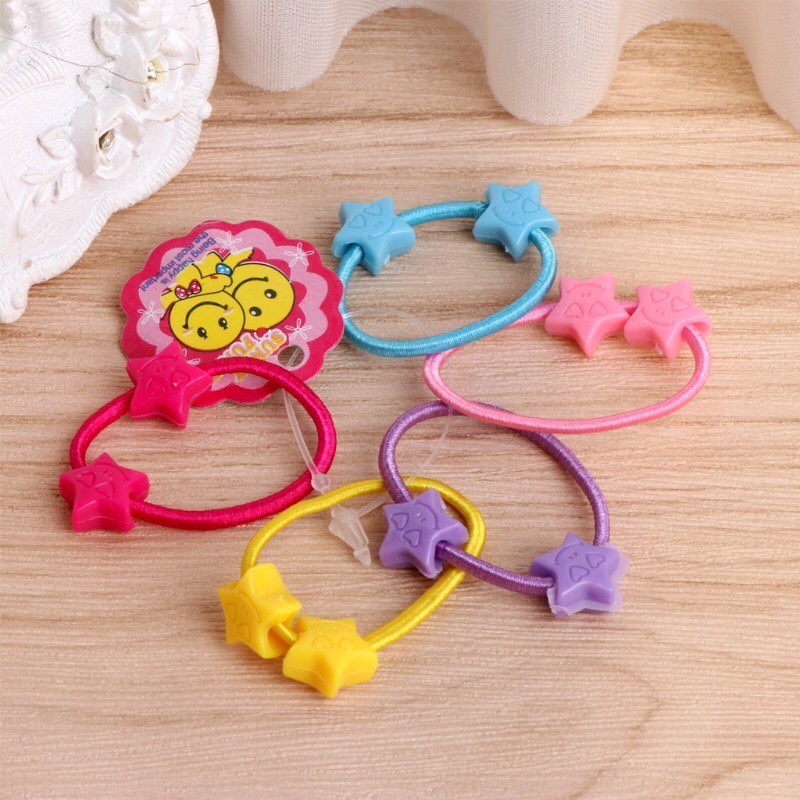 Set 25 chun cột tóc cho bé yêu