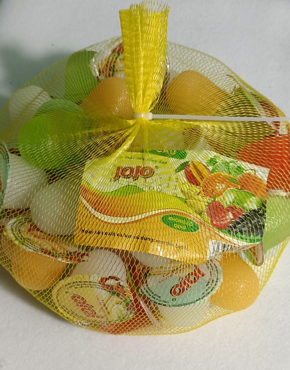 Combo 2 túi (1.4kg) thạch rau câu trái cây JOJO