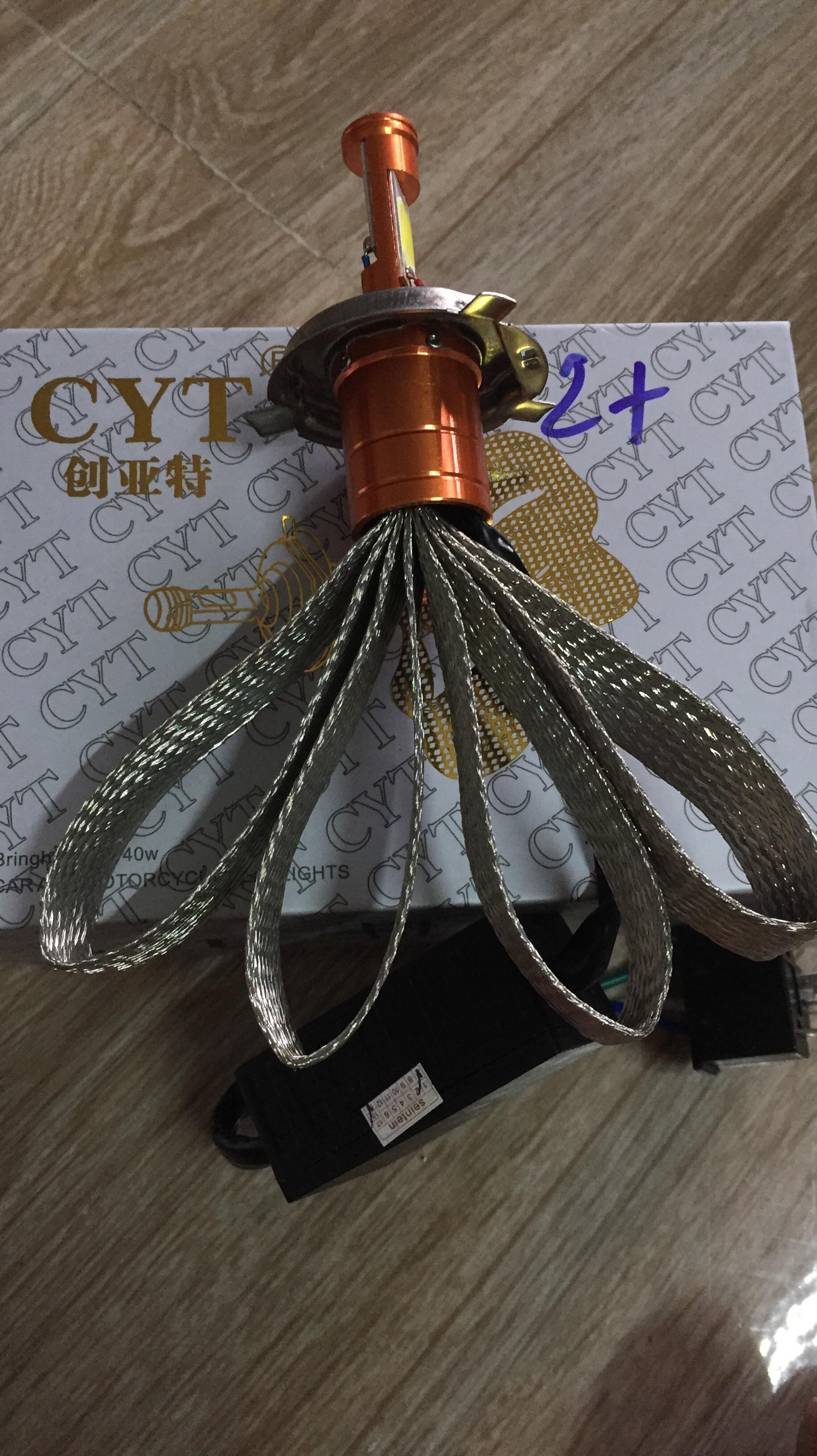 Led Pha CYT 2Tim H4 Hàng Không Cần Chuyển Điện