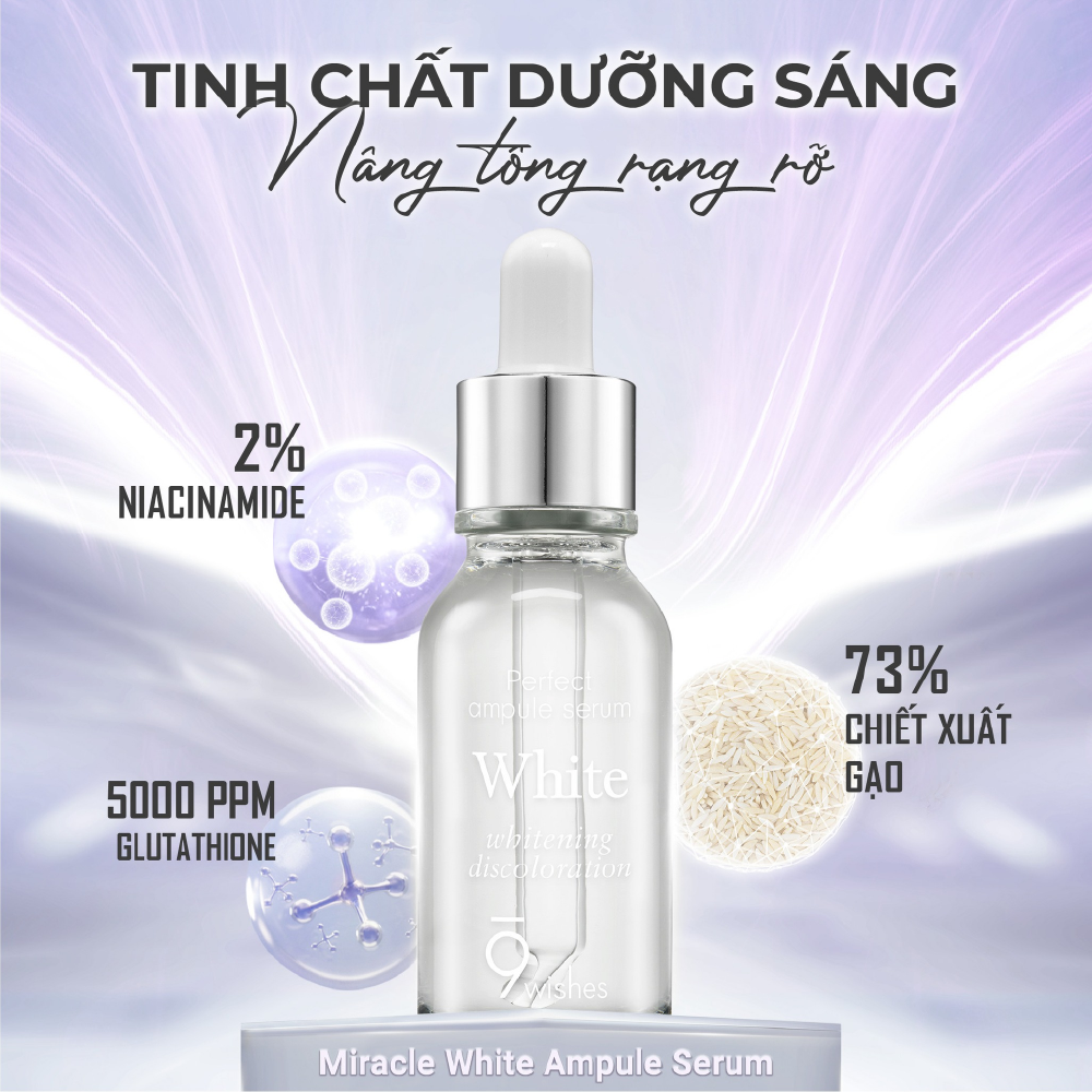 Tinh chất 9WISHES PERFECT AMPULE SERUM 25ml