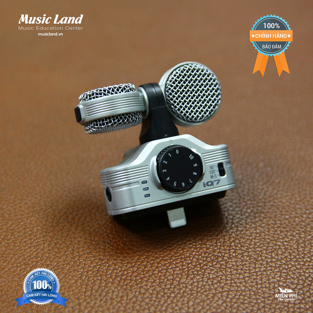 Micro Thu Âm Cho Iphone Zoom IQ7 – Chính Hãng