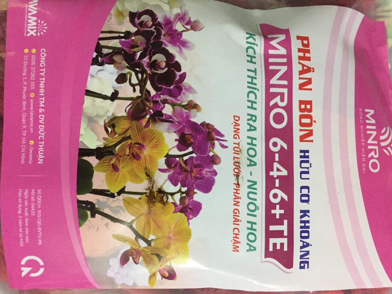 Phân tan chậm 6-4-6+te minro 30 gói