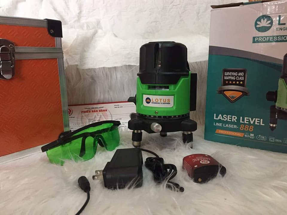 Máy cân mực laser  5 tia xanh lotot